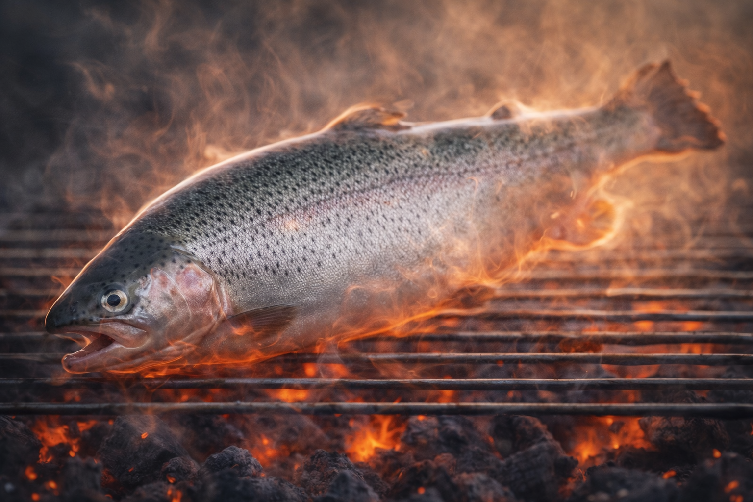 Купить порционную форель MY FISH (МАЙ ФИШ) для гриля и мангала. Почему этот размер идеально работает на открытом огне.