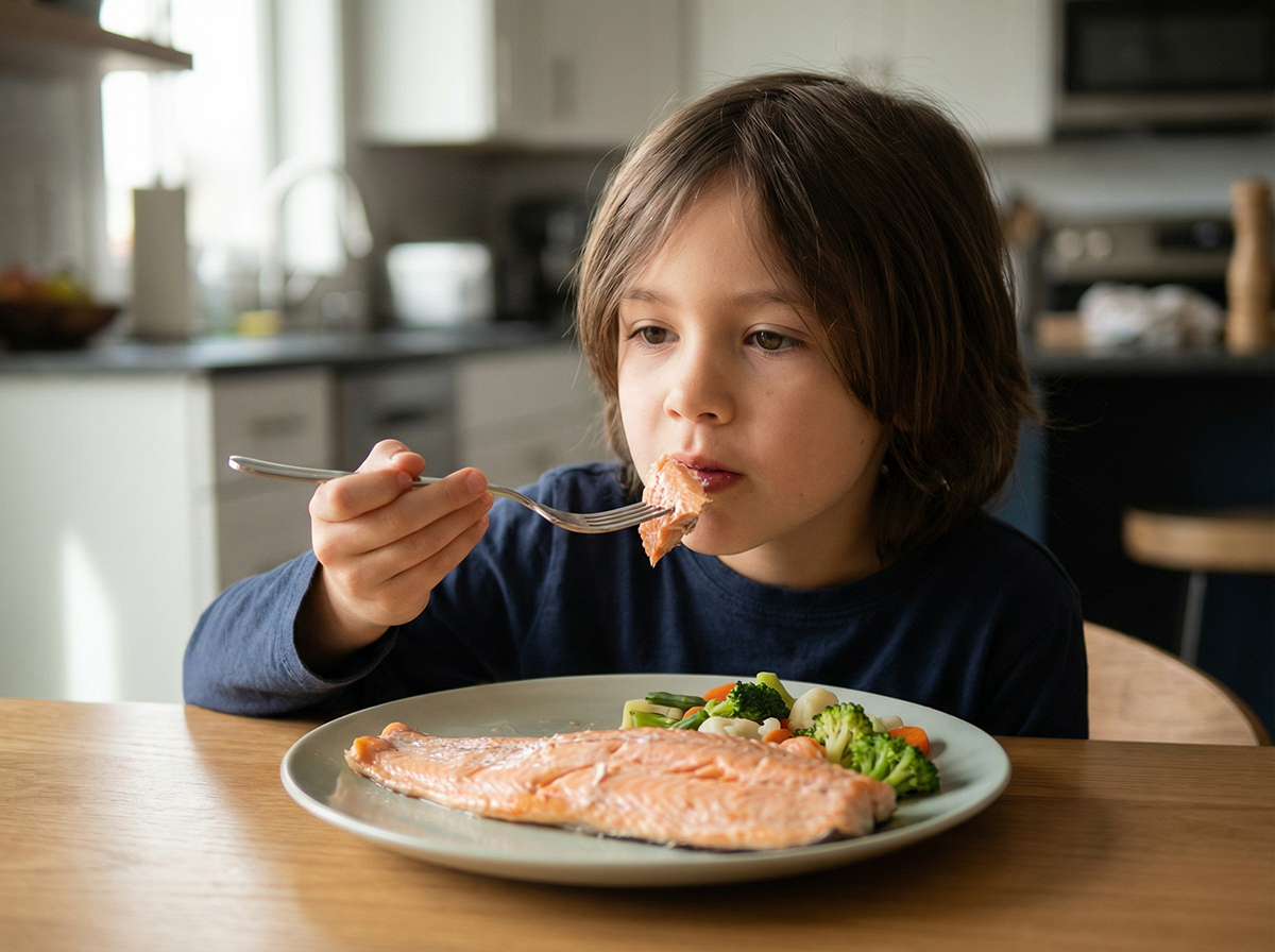Ребёнок не ест рыбу? Купите порционную форель MY FISH и 6 решений, которые поменяют отношение ребенка к радужной форели