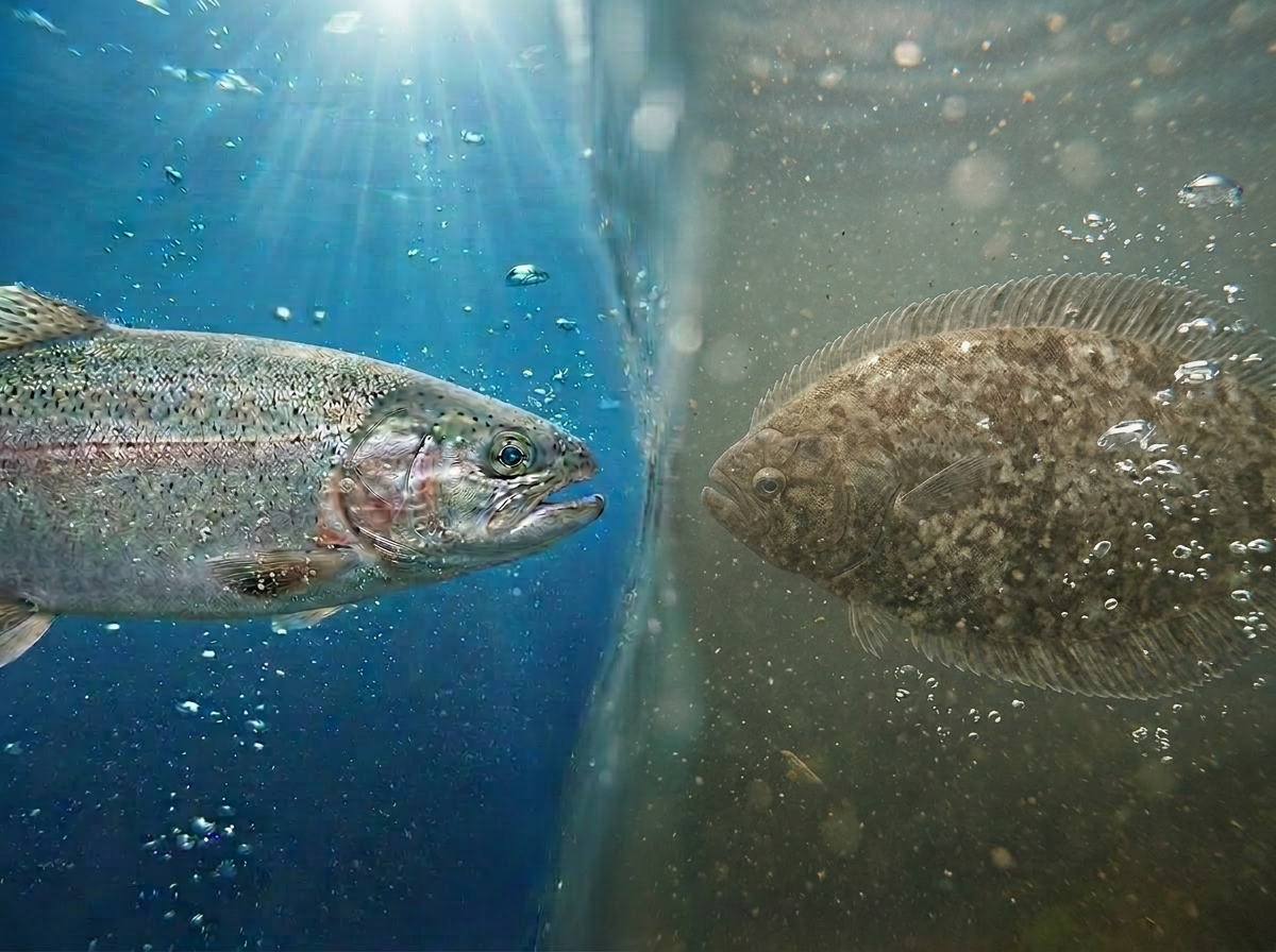 Купить радужную форель MY FISH или морской язык. Как среда обитания и состав рыбы влияют на её пользу.