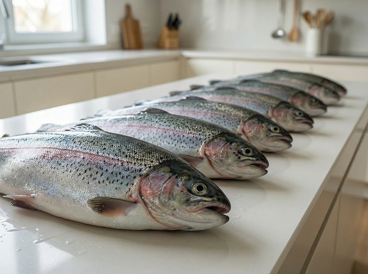 Как купить порционную форель MY FISH навеской 300–500 г от десяти штук и получить одиннадцатую бесплатно