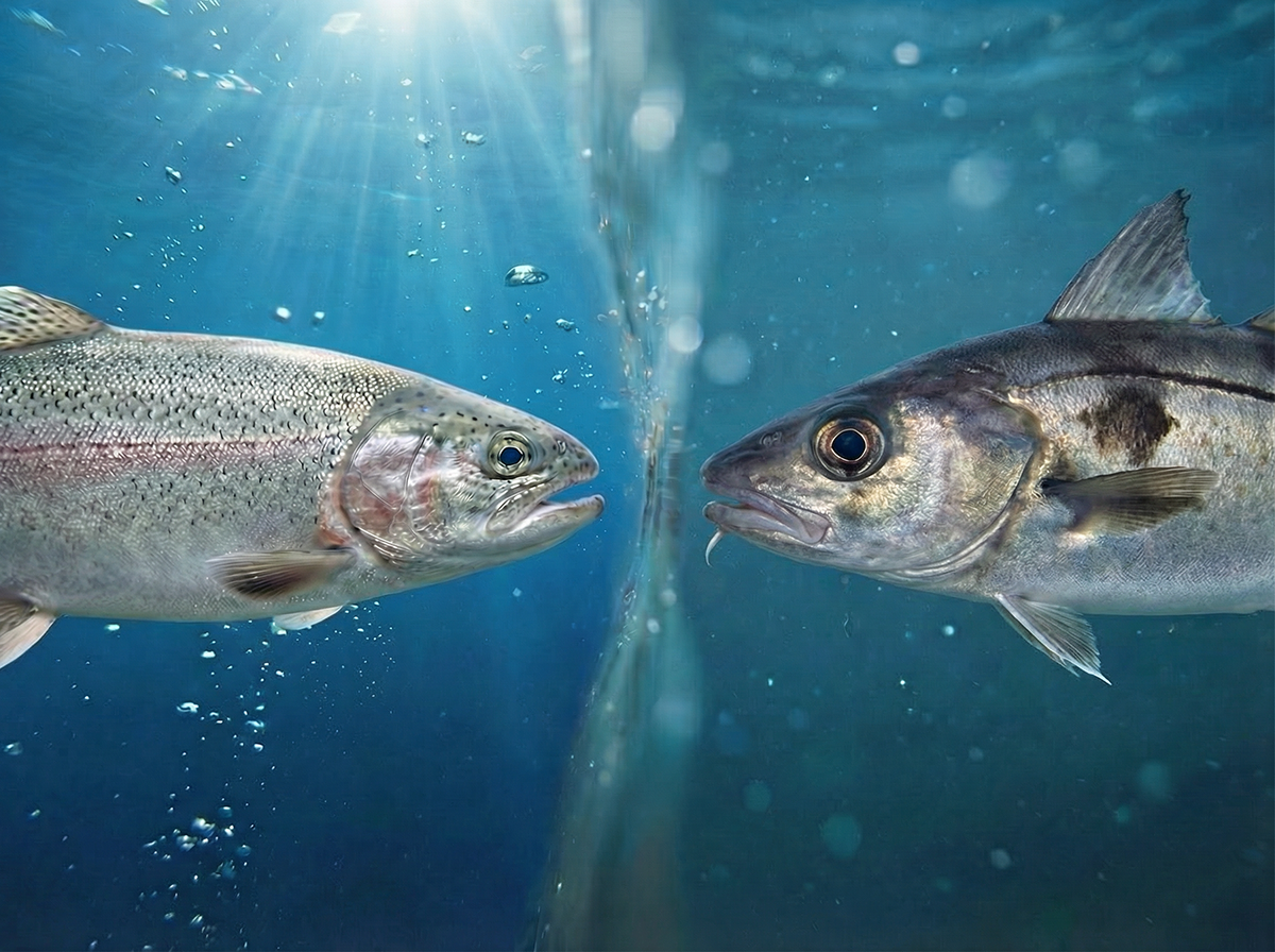 Купить радужную форель MY FISH (МАЙ ФИШ) или пикшу - жителя холодных морей и океанов. Разбираем - среду обитания, болезни, пользу и факты.
