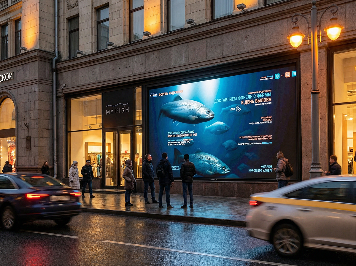 Рыбная лавка MY FISH в Москве. Форель в день вылова с доставкой по Москве и Новой Москве и честное сравнение с другими лавками